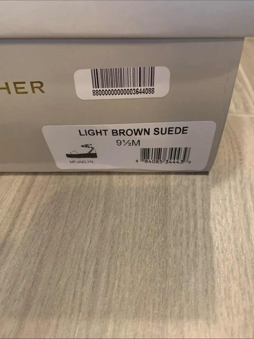Marc Fisher tan suede